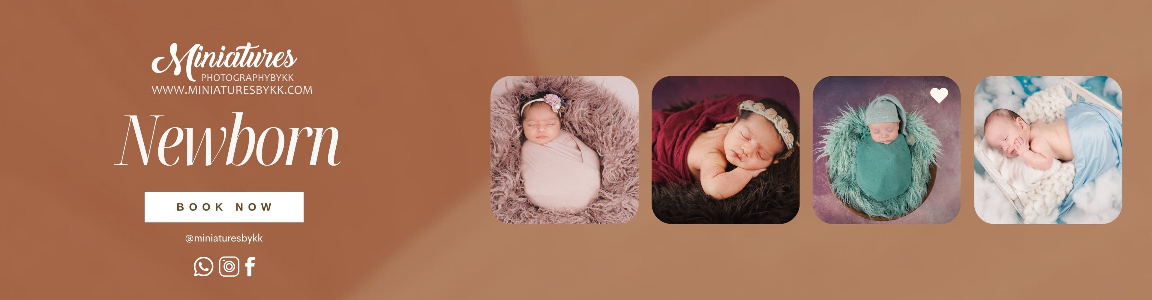 Newborn Session photography in Bangkok by Miniatures