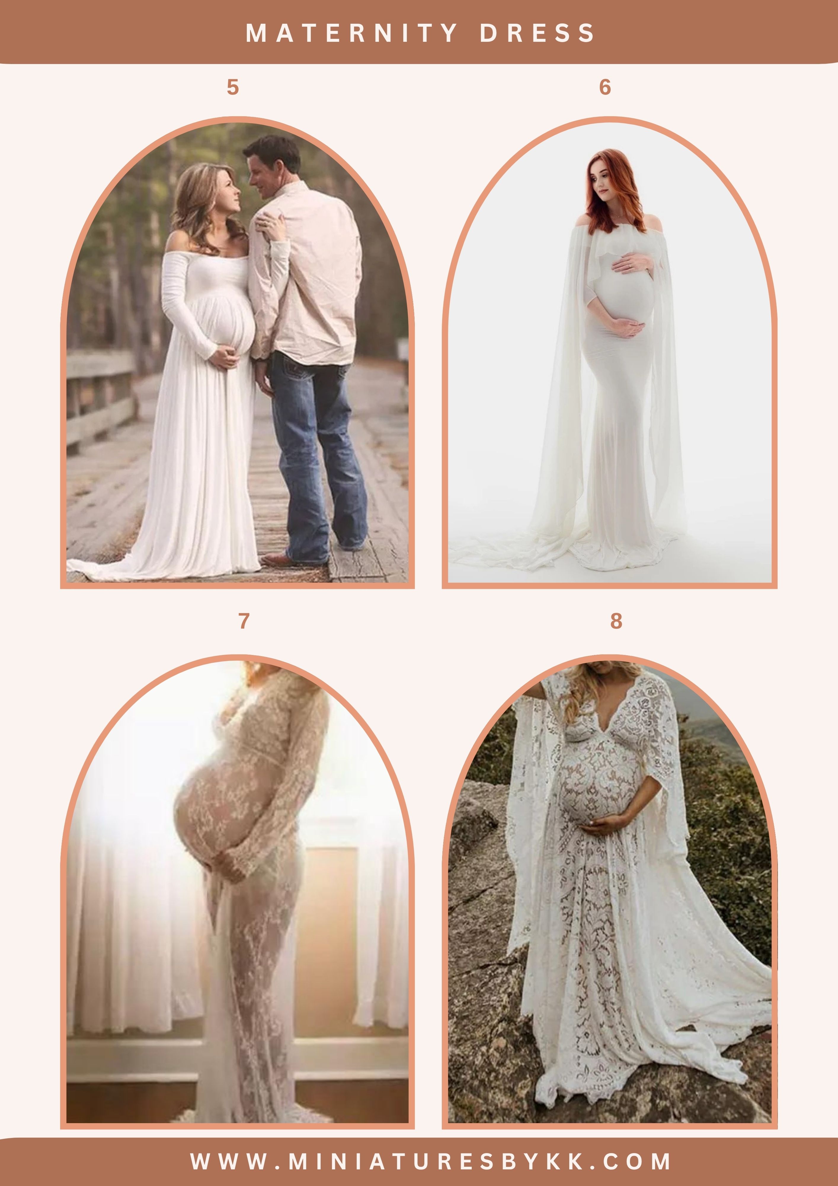 Maternity gown collection 2