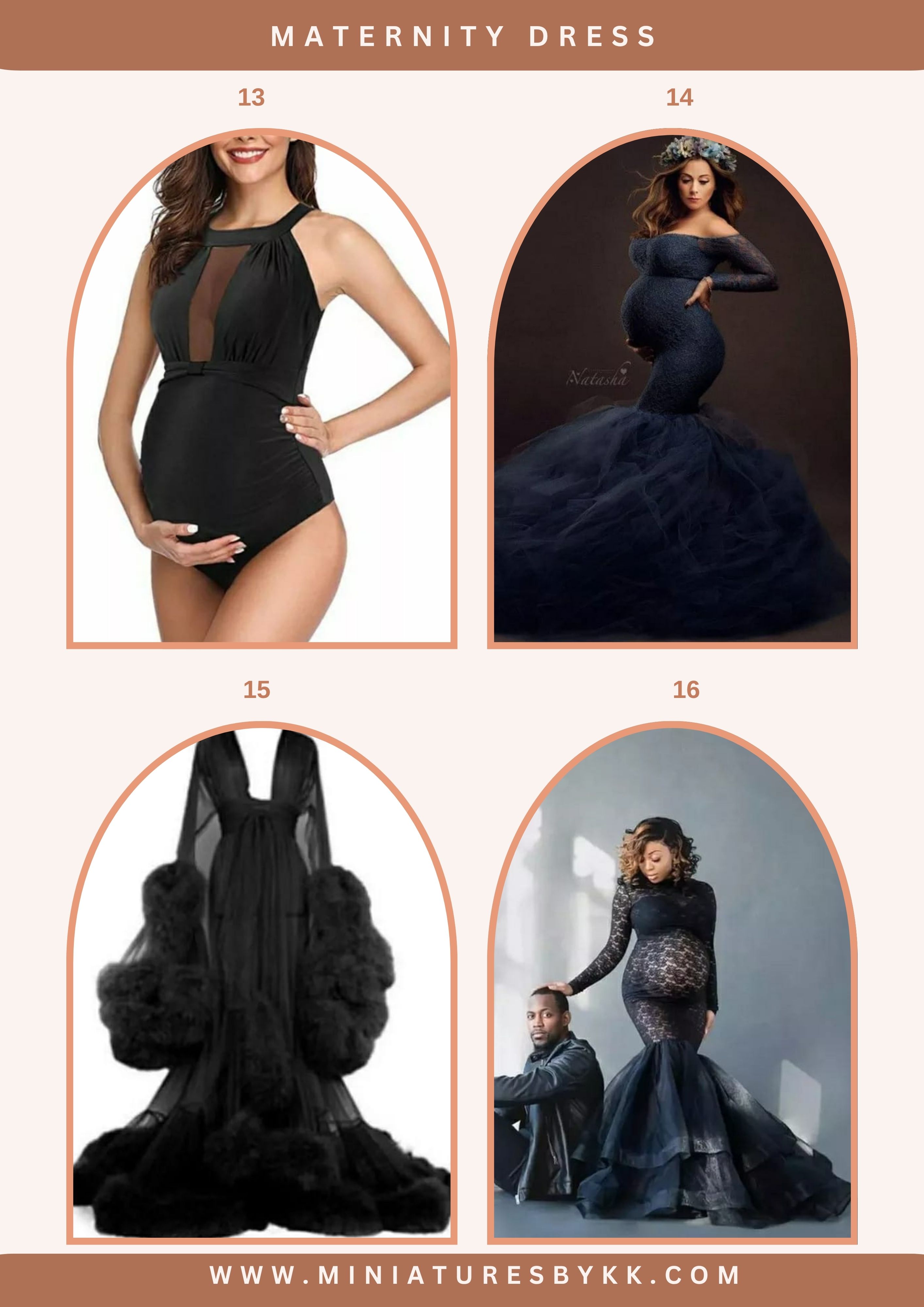 Maternity gown collection 4